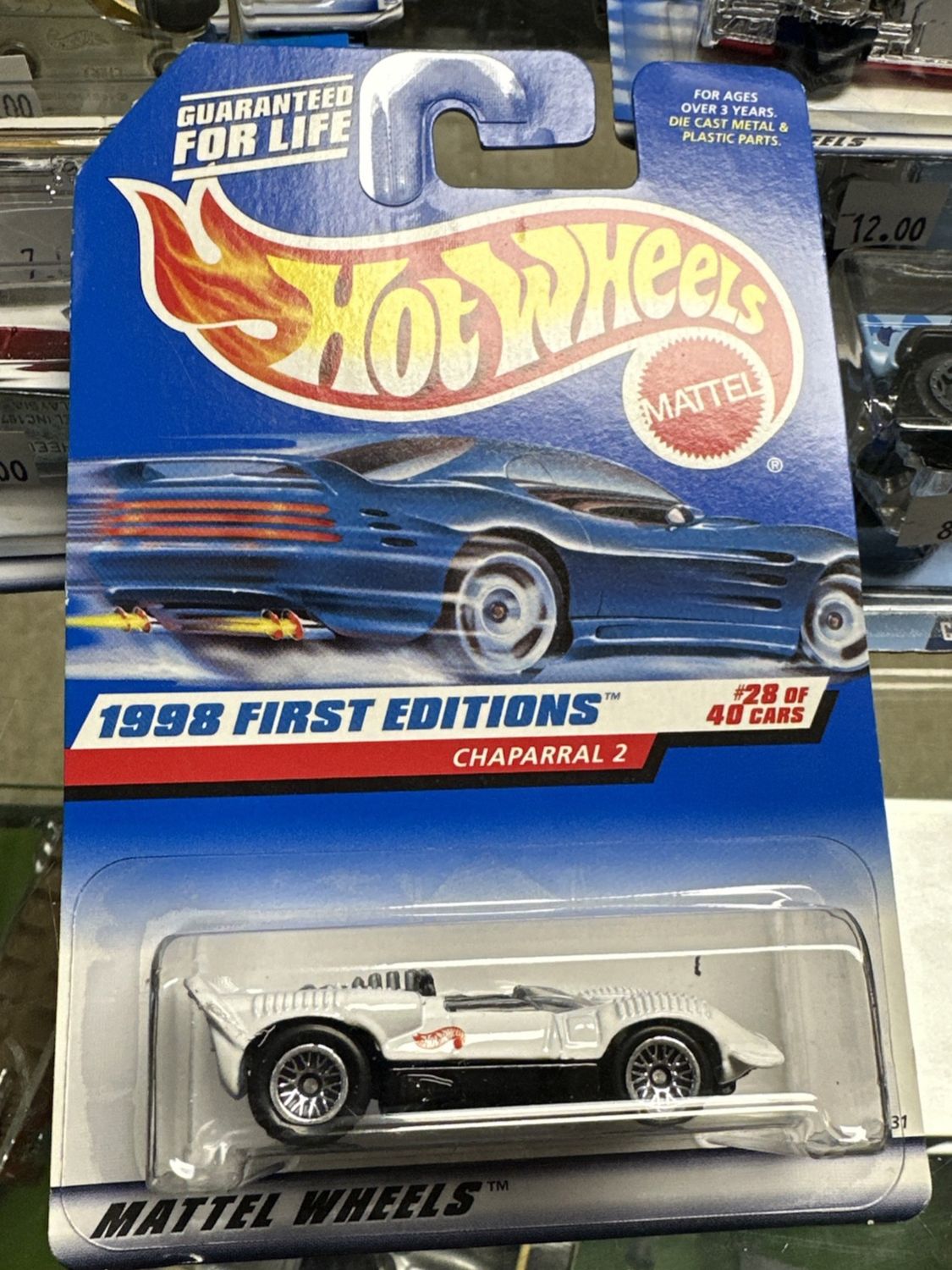 1998 Hot Wheels #669 First Edition #28 Chaparral 2