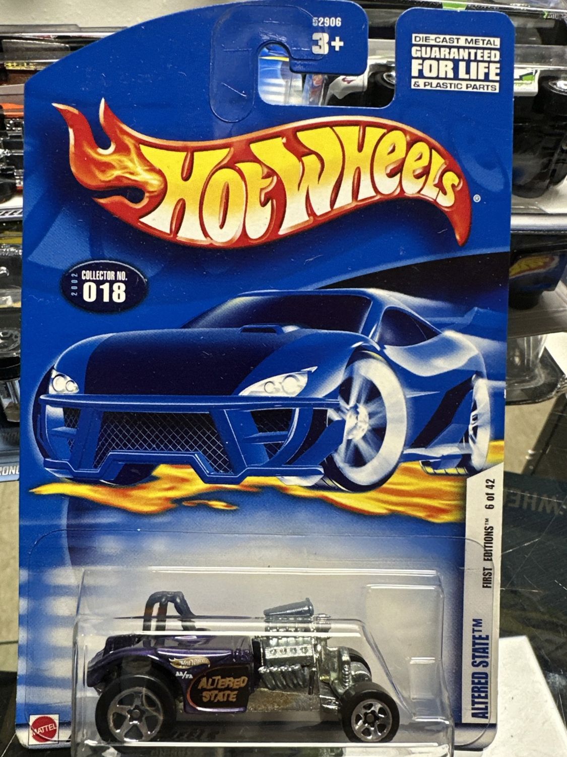 2002 Hot Wheels #18 First Editions 6/42 Altered State