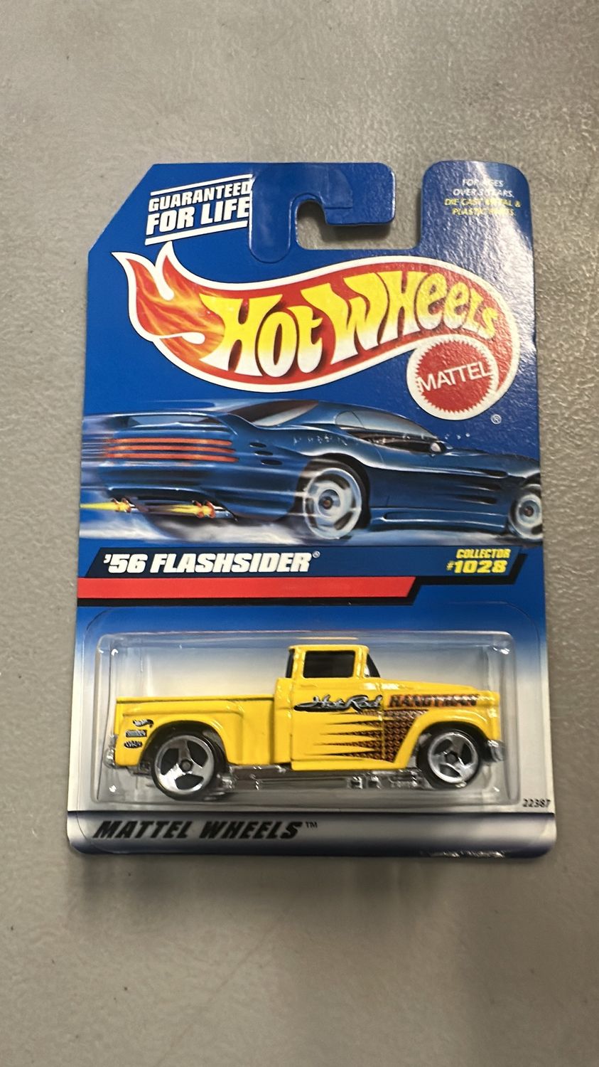 Hot Wheels ‘96 Flashsider Yellow