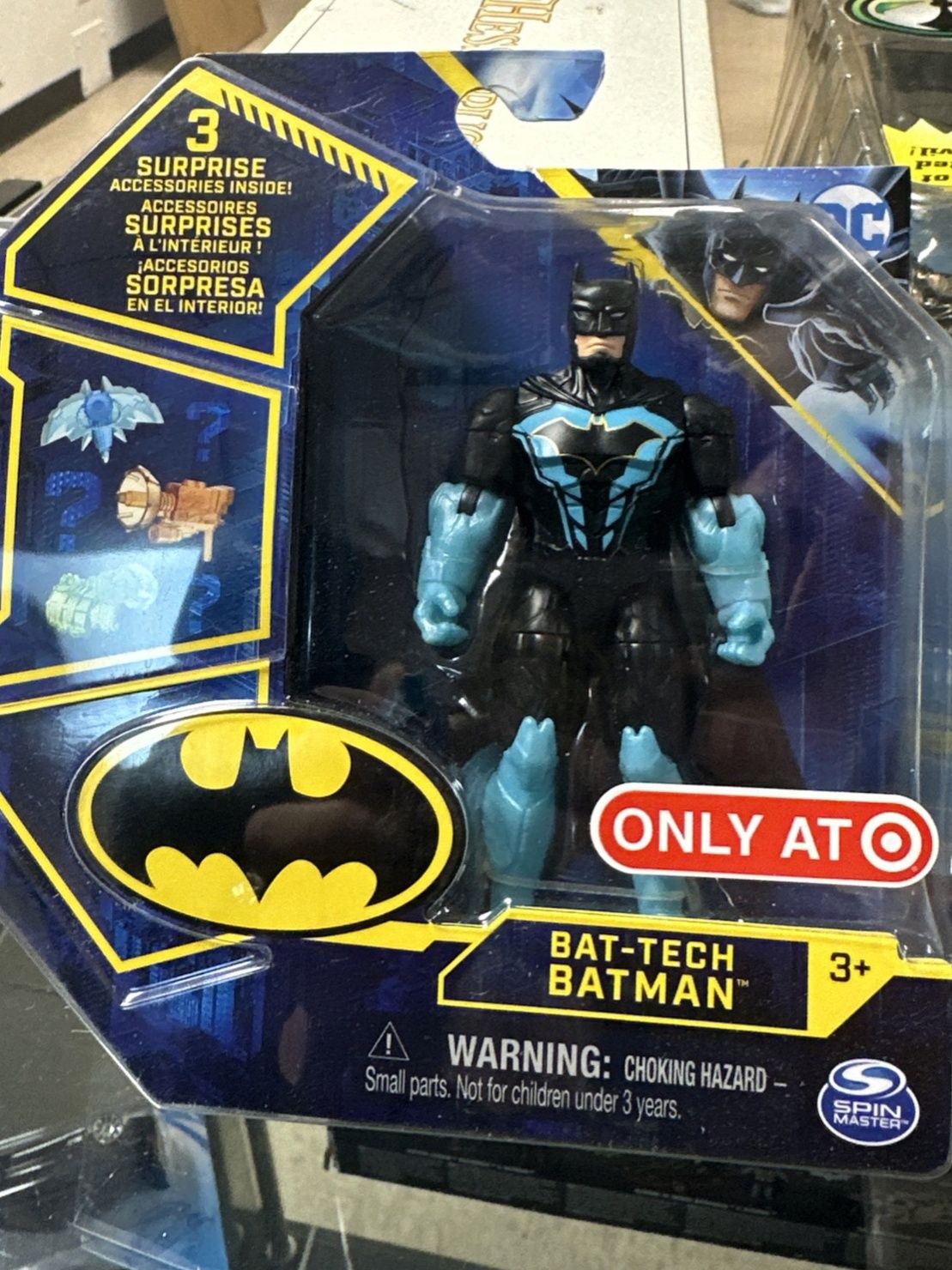 DC Comics 4" Batman BAT-TECH BATMAN Variant Target Exclusive Spin Master