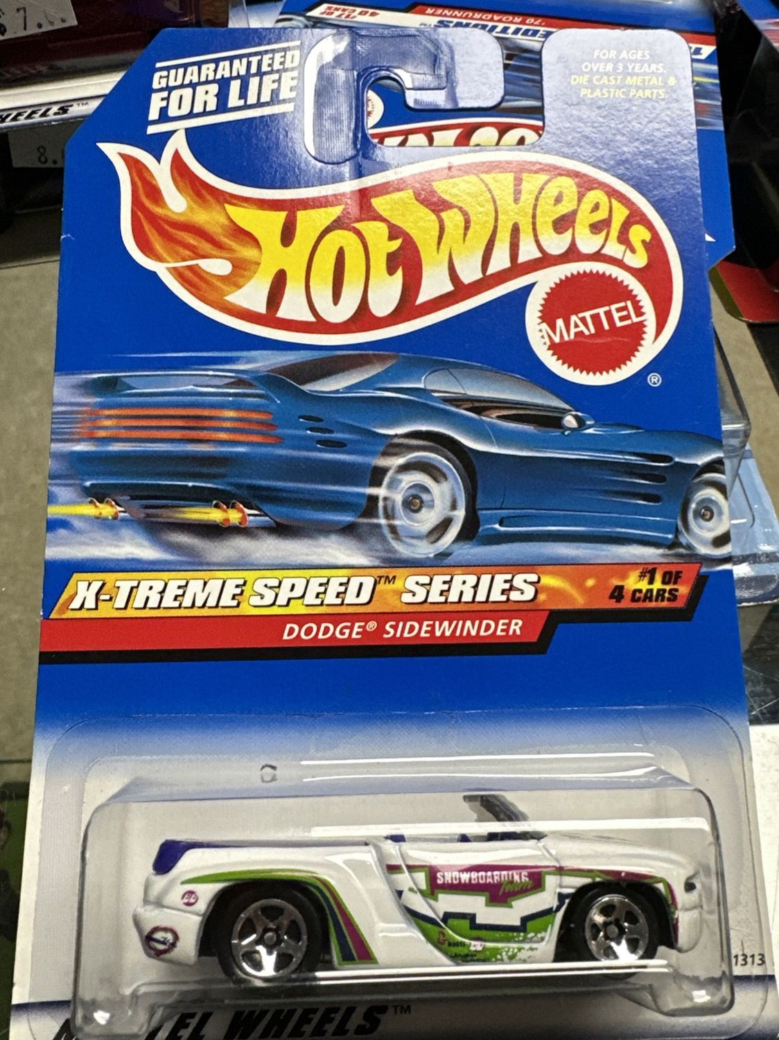 1999 Hot Wheels X-Treme Speed Series Dodge Sidewinder 1/4 Collector #965