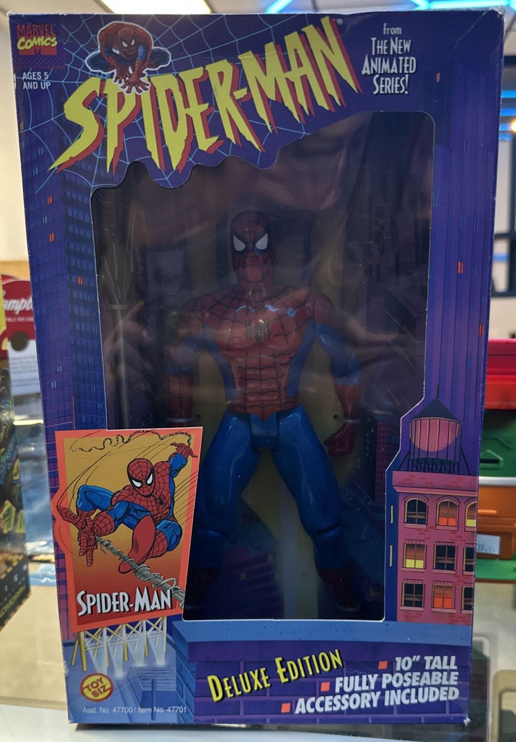 Spider Man From The New Animated Series Deluxe Action Figure