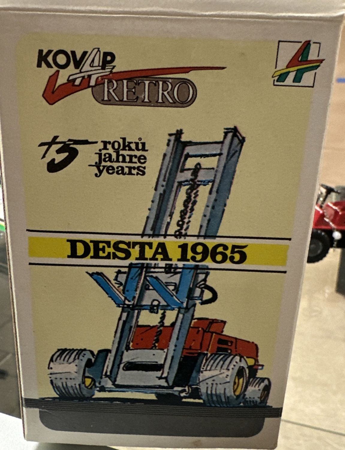 KOVAP retro Desta 1965 fork lift