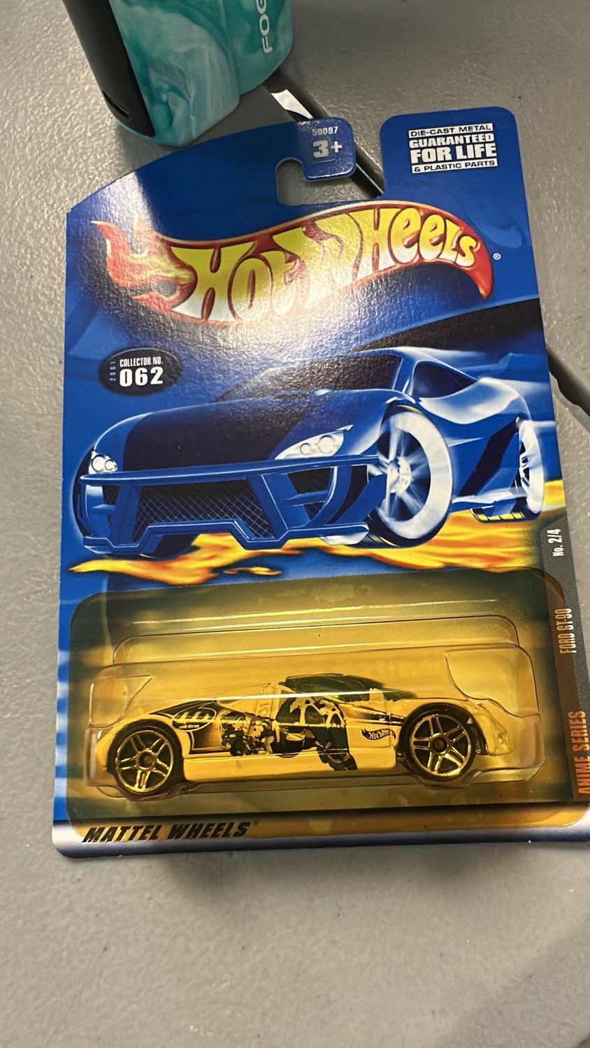 Hot Wheels Ford Gt-90 white