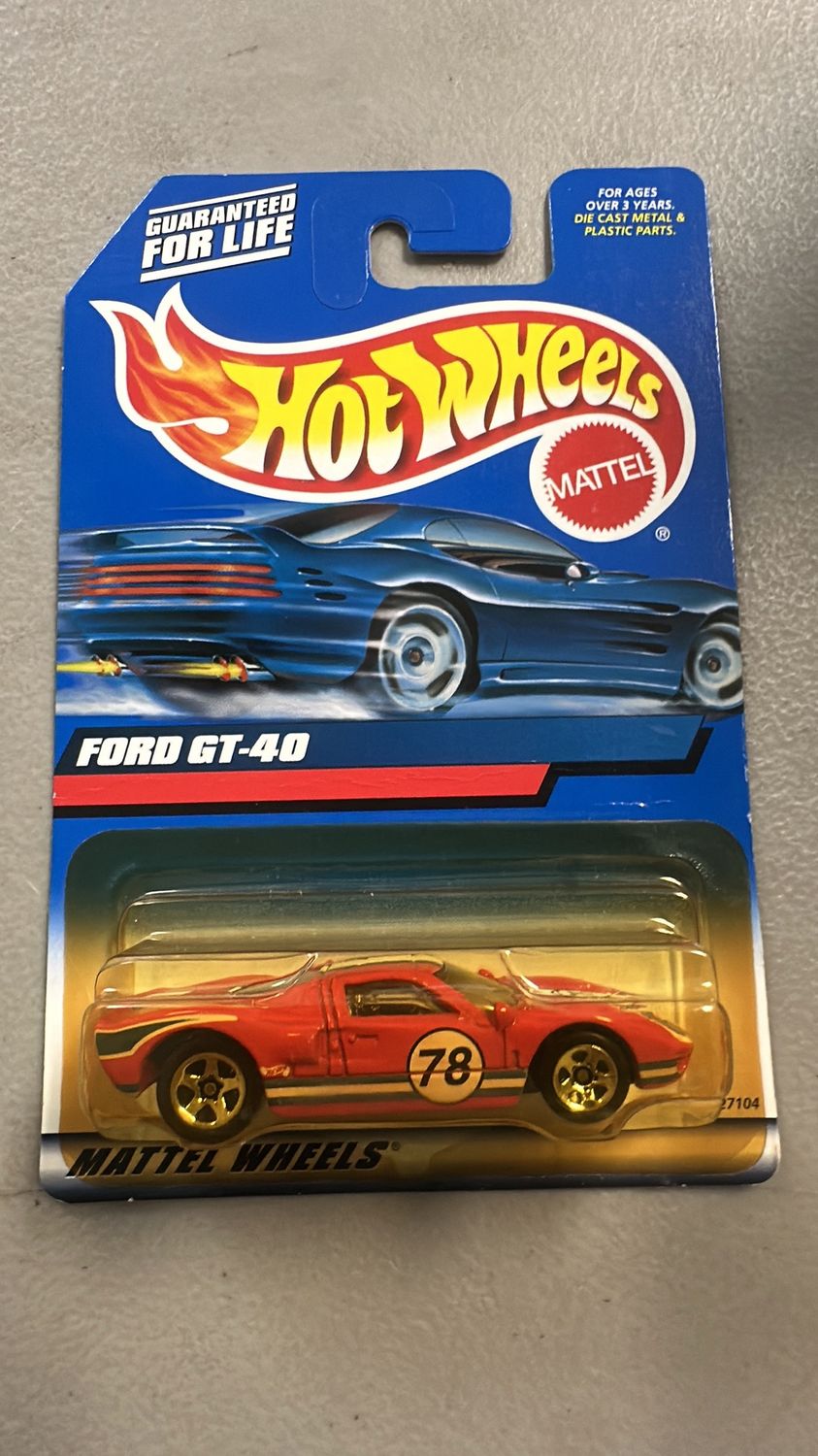 HW Ford Gt-40 Red