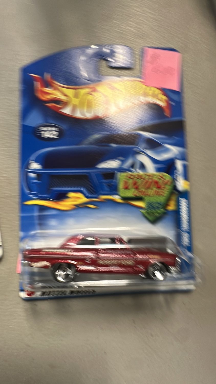 Hot wheels ford thunderbolt red 