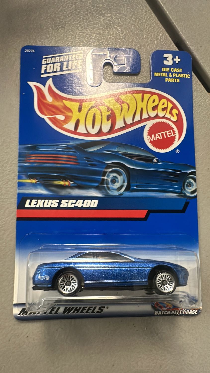 Hot Wheels Lexus SC400. Blue