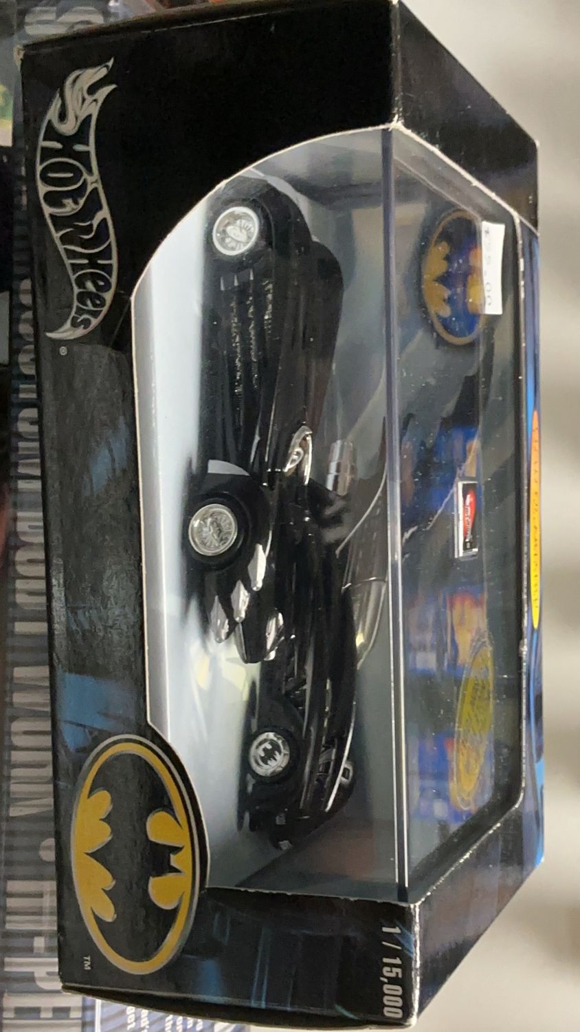 HOT WHEELS BATMOBILE 2-PACK BATMAN FOREVER DIECAST LIMITED EDITION SEALED NIB