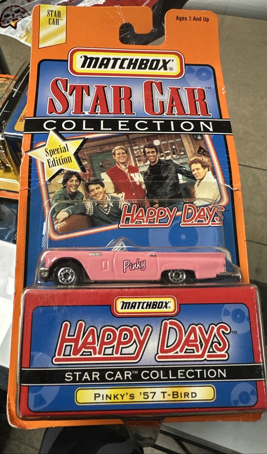 Happy Days Star Car Collection Pinky’s ‘57 T Bird Matchbox 1998