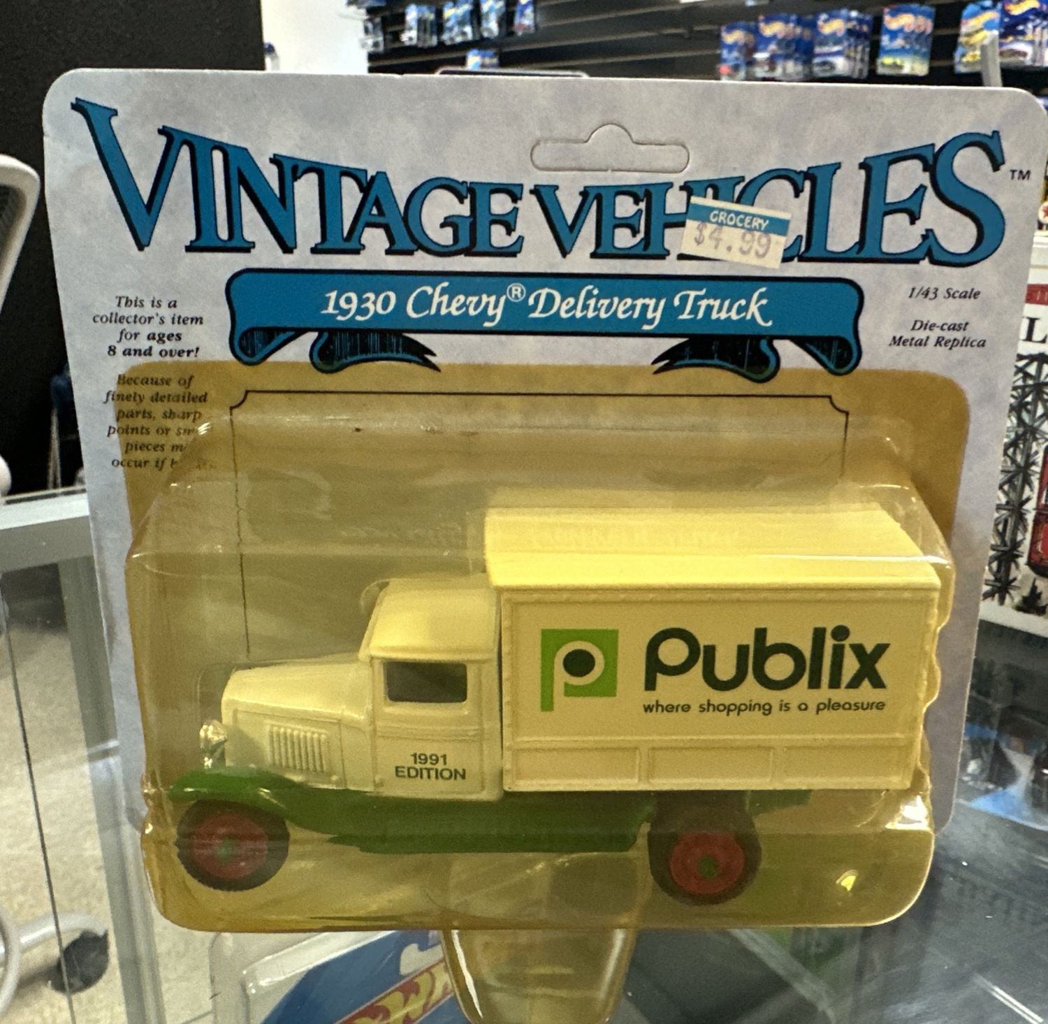 Ertl Vintage Vehicles Publix 1930 Chevy Delivery Truck 1/43