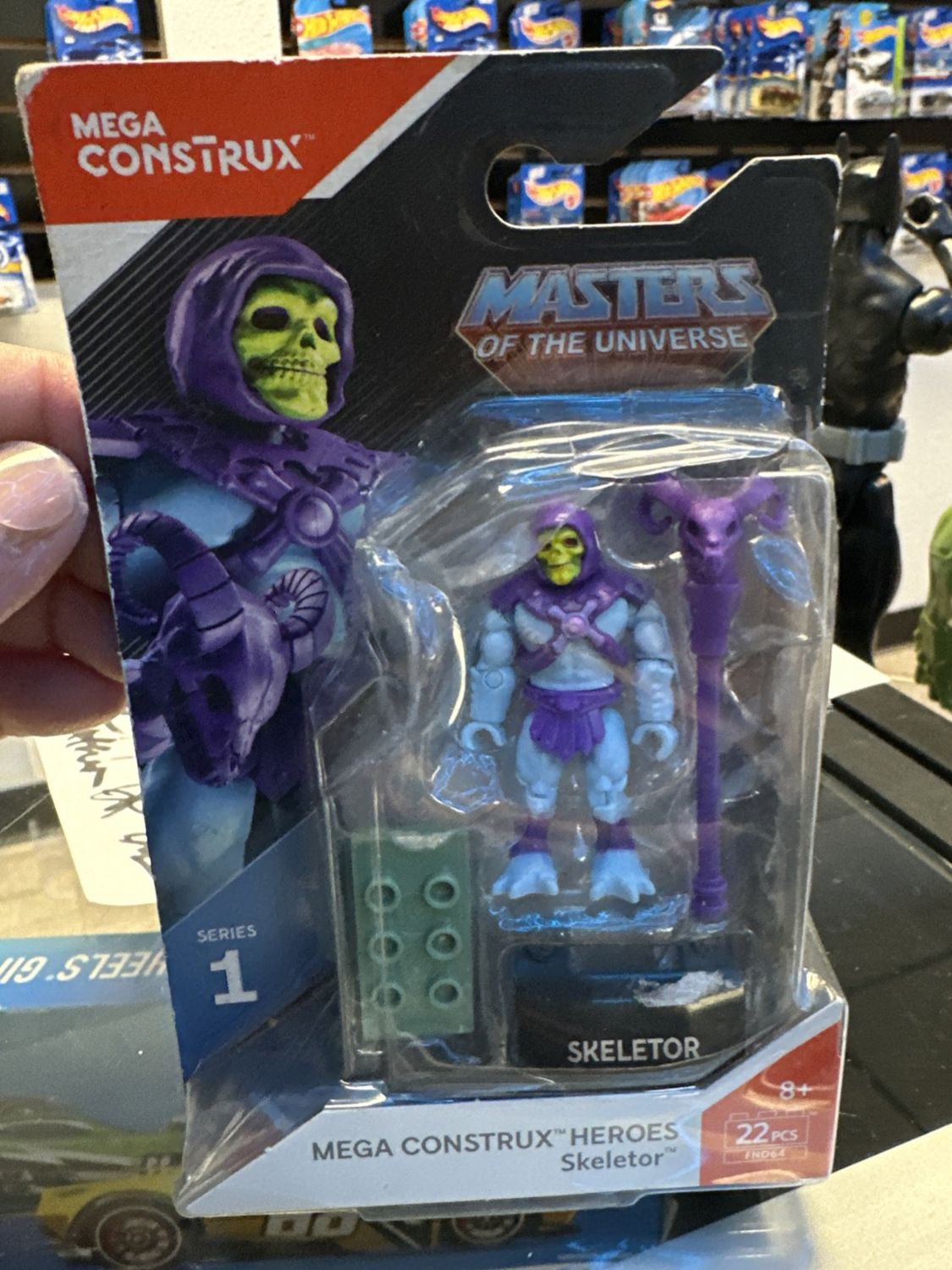 MEGA Construx Heroes Masters of the Universe “SKELETOR” 22 Pieces, NEW!