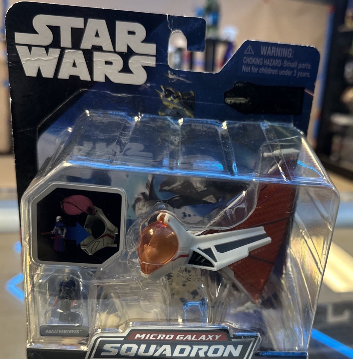 Star Wars Micro Galaxy Squadron  ASAJJ VENTRESS’S GINIVEX STARFIGHTER #0011