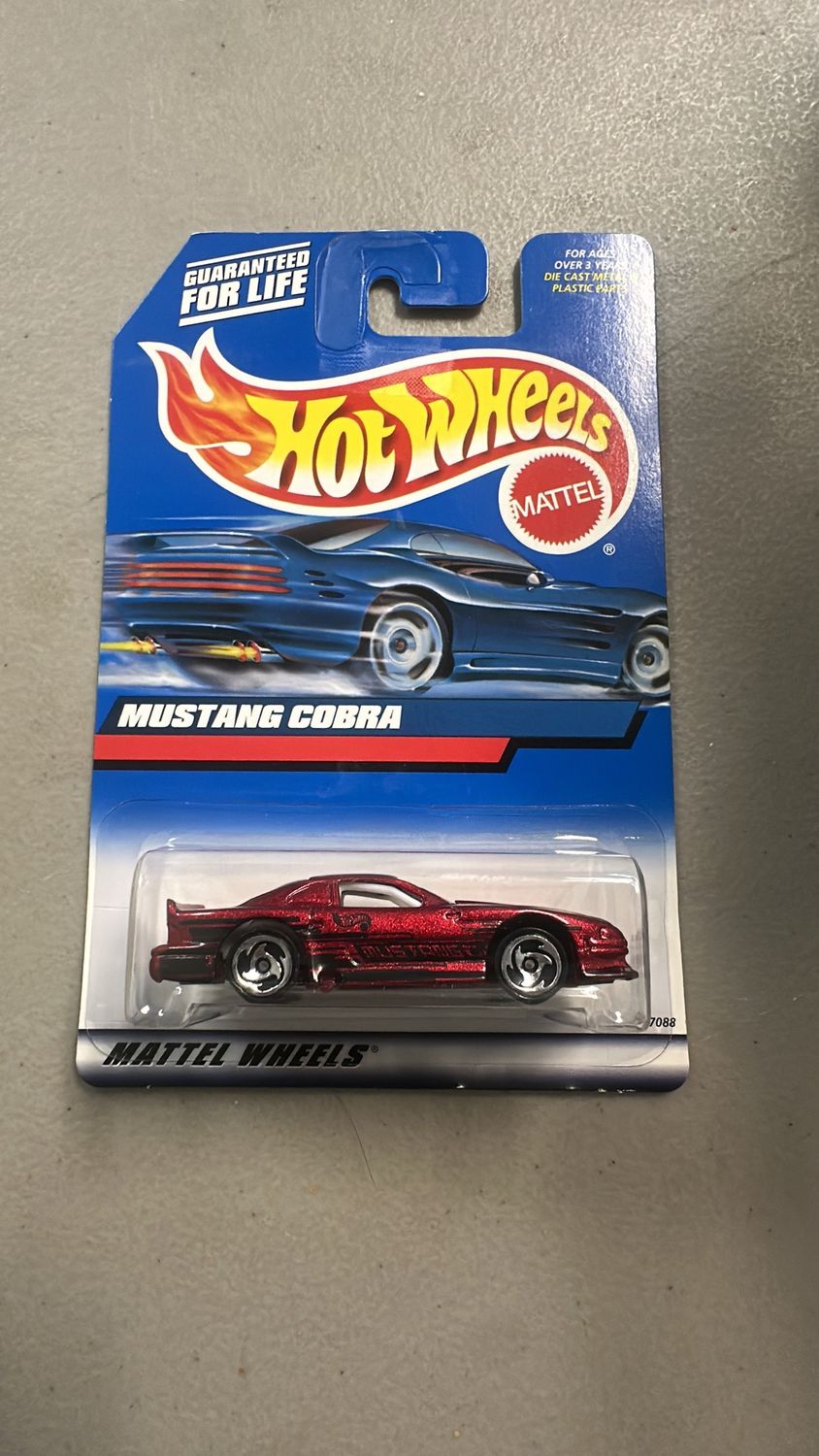 Hot Wheels Mustang Cobra Red