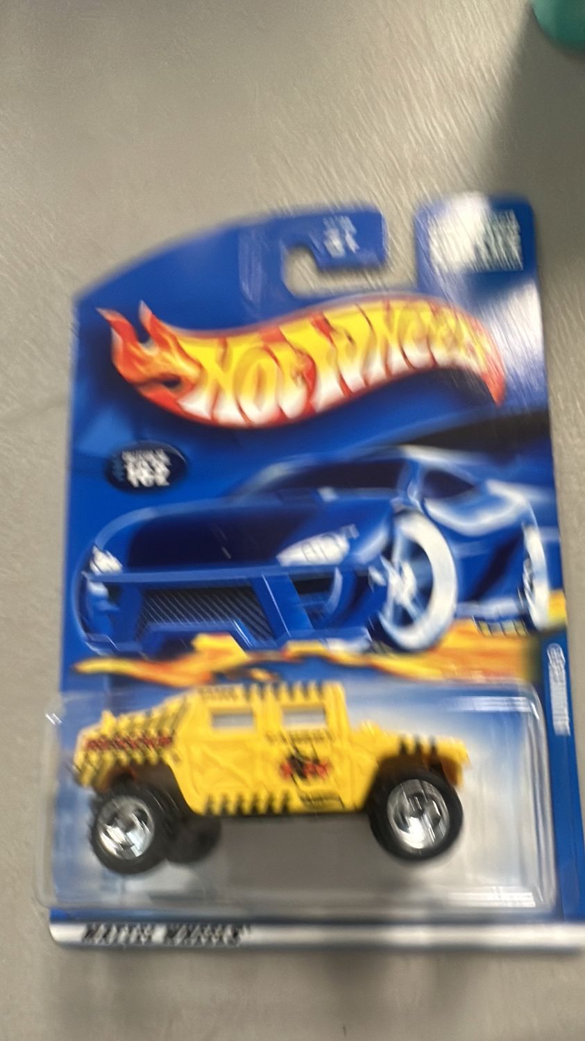 Hot Wheels Hummer Yellow #162