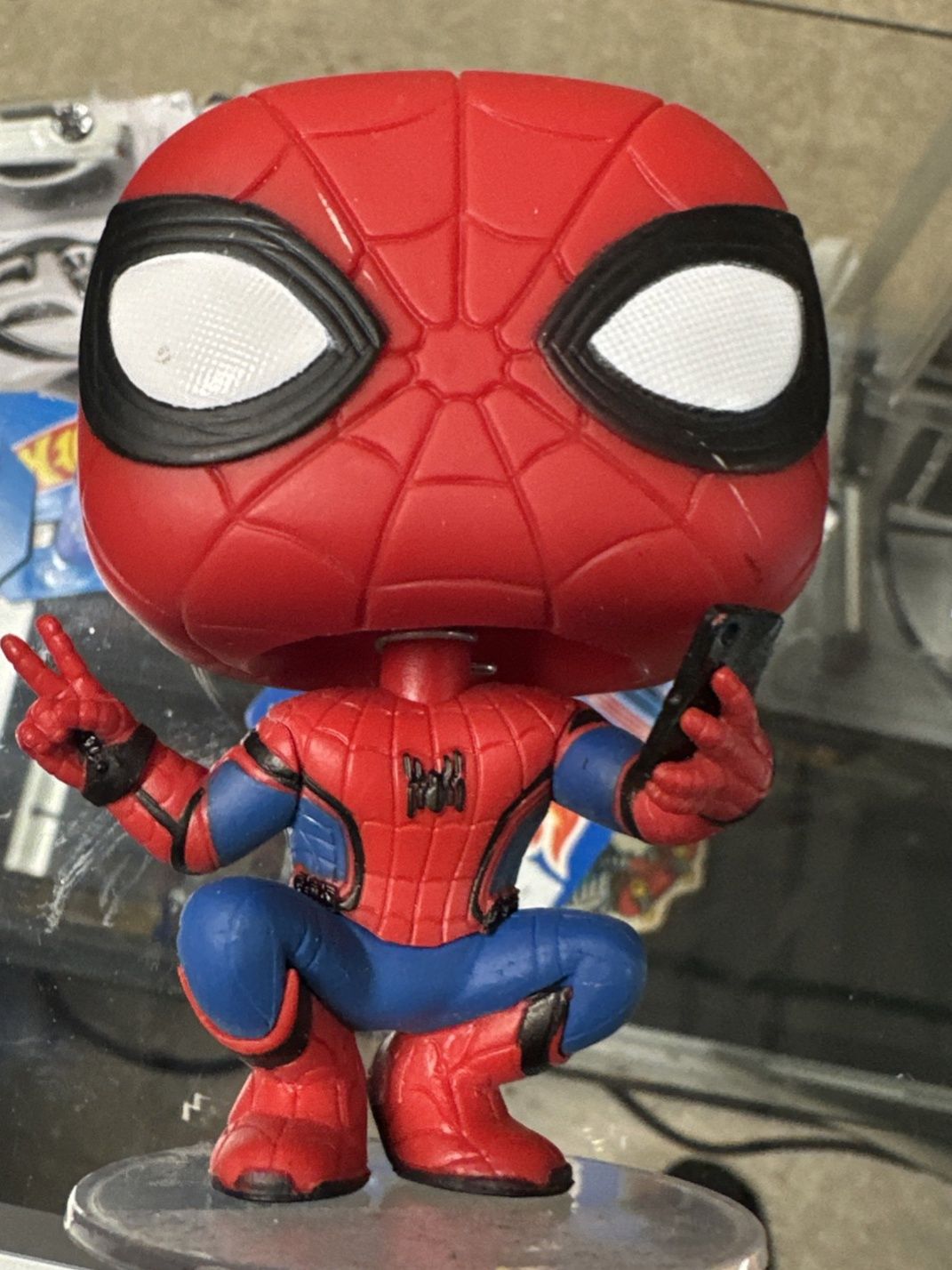 Funko Pop Marvel SpiderMan No Way Home Spider-Man Bobble Head