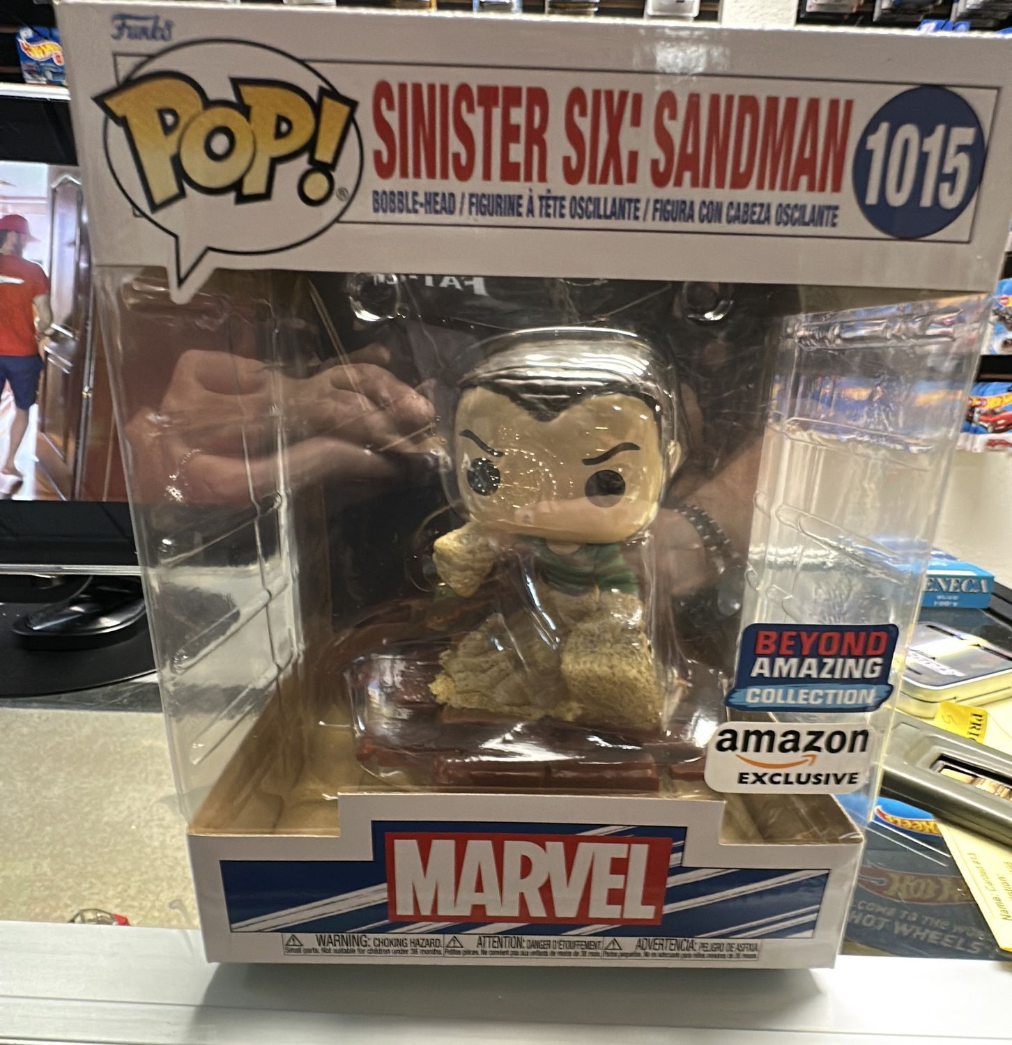 Pop sinister six Sandman Marvel 1015