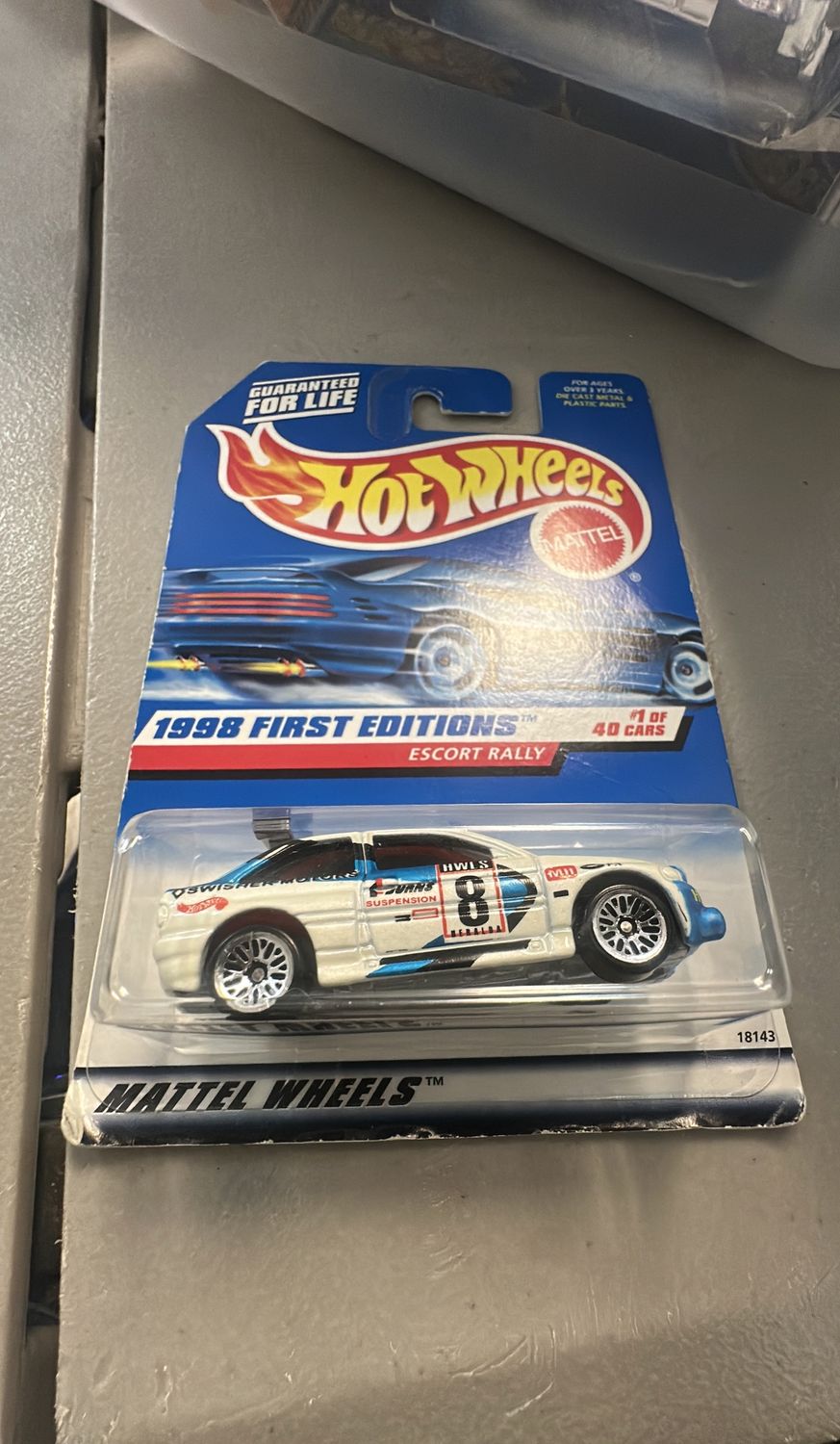 Hot Wheels Escort Rally 98 First Editions