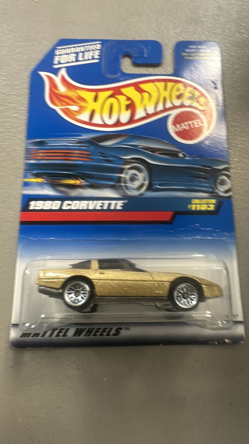 Hot Wheels 1980 Corvette #1103