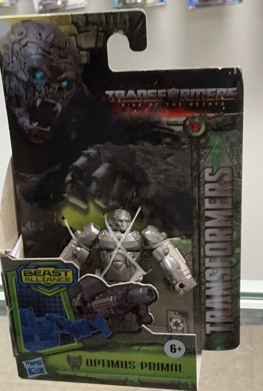 NEW Transformers Rise of the Beasts Beast Alliance Optimus Primal Action Figure