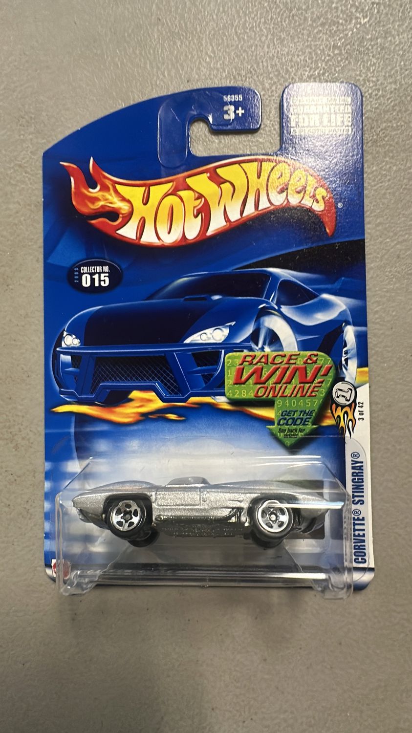 Hot Wheels Corvette Stingray Barchetta