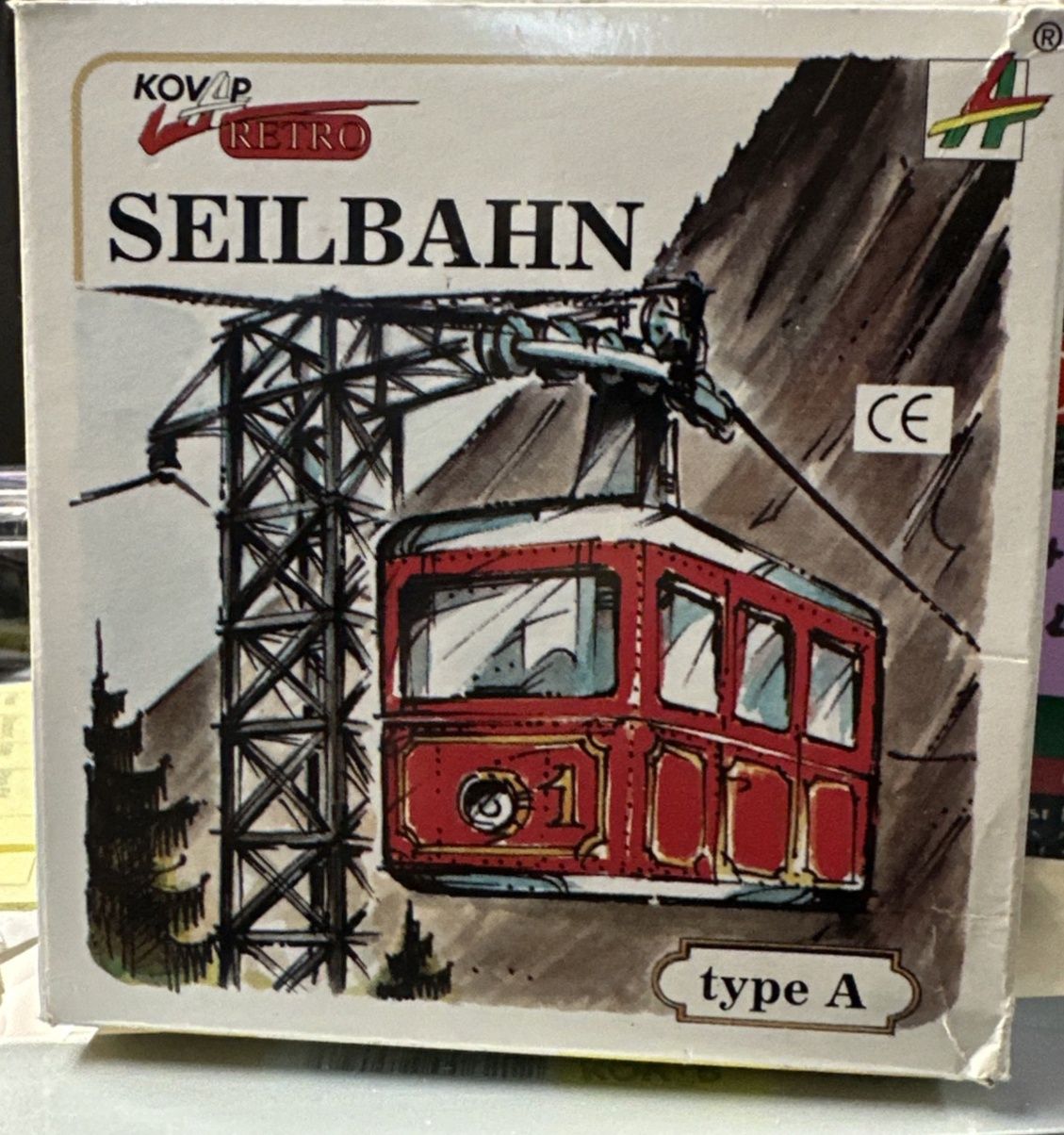 Kovap Retro Cableway / Seilbahn Wind Up Toy