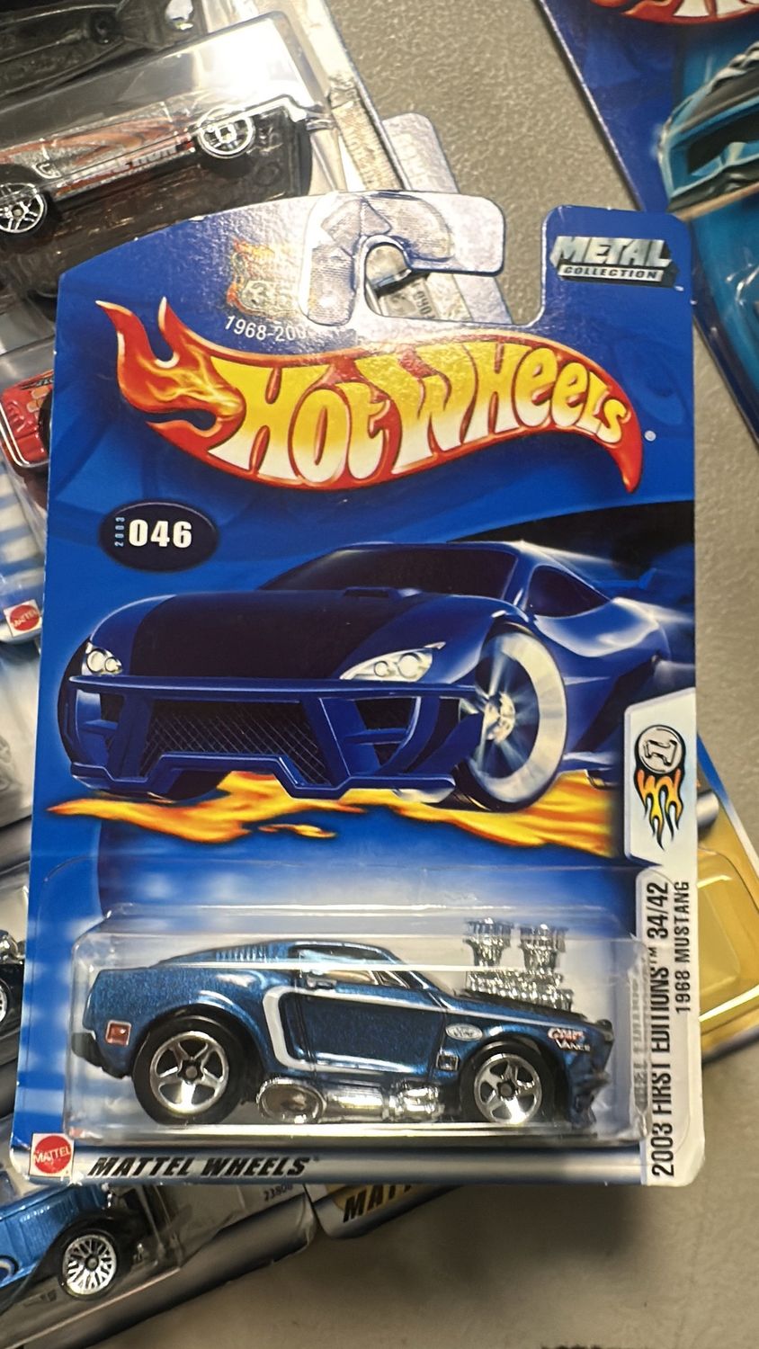 Hot Wheels Tooned Ford Mustang 1968