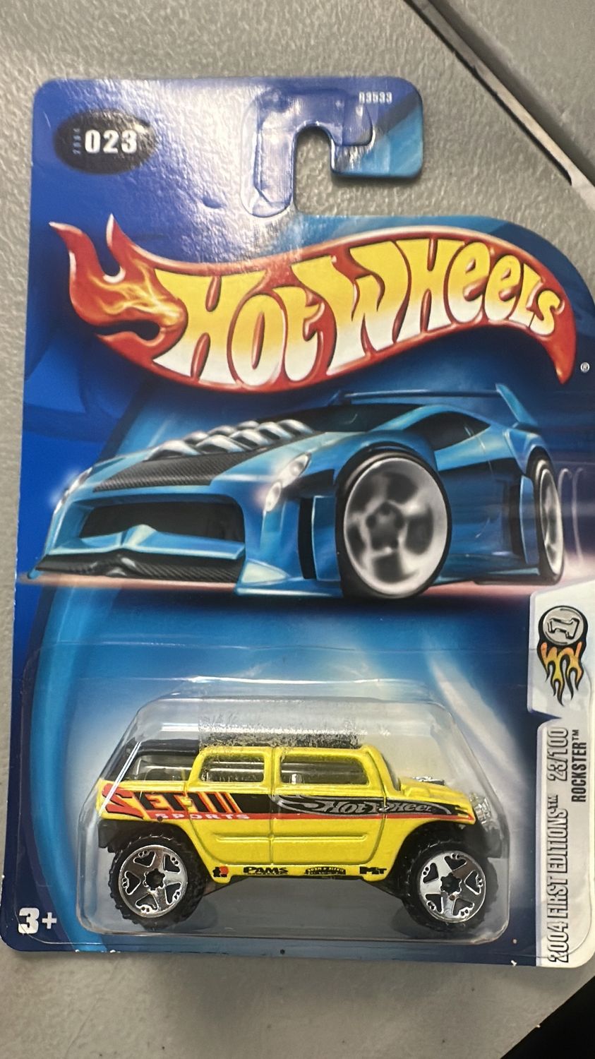 Hot Wheels Rockster Yellow