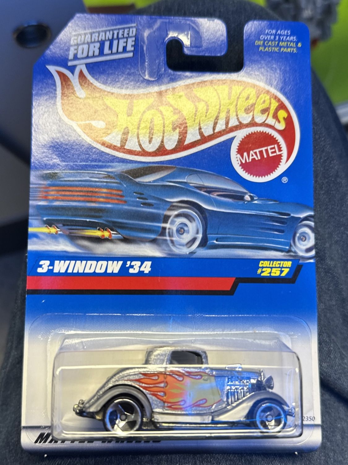 Hot Wheels 3 Window '34 #257 