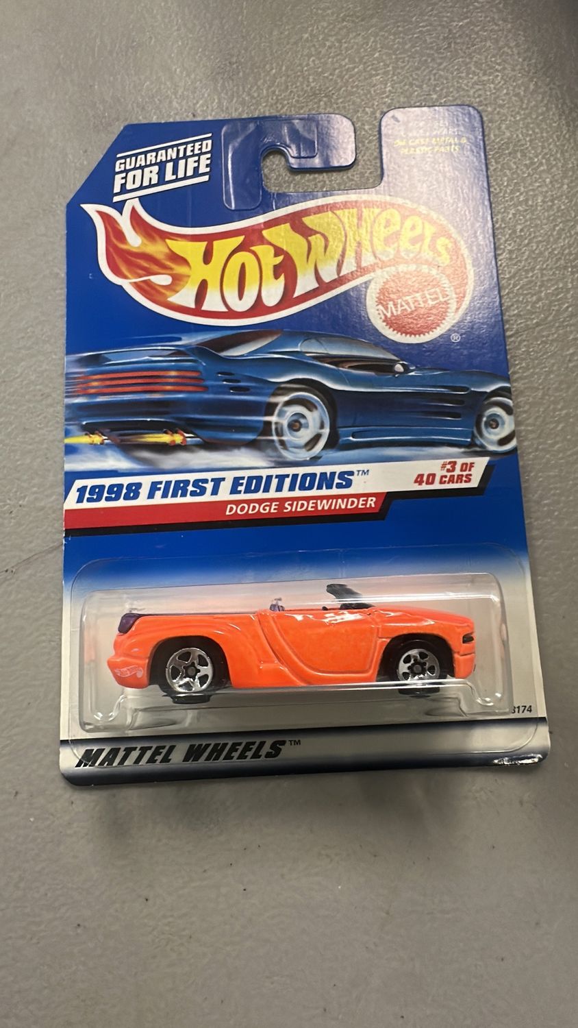 Hot Wheels Dodge SideWinder Orange