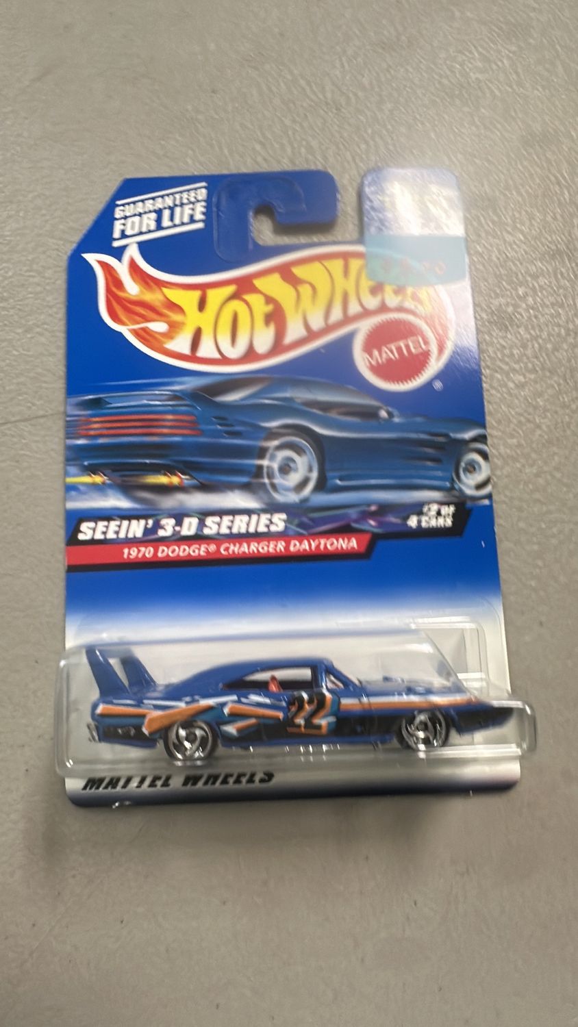 Hot Wheels Seein’ 3-D 1970 Dodge Charger Daytona