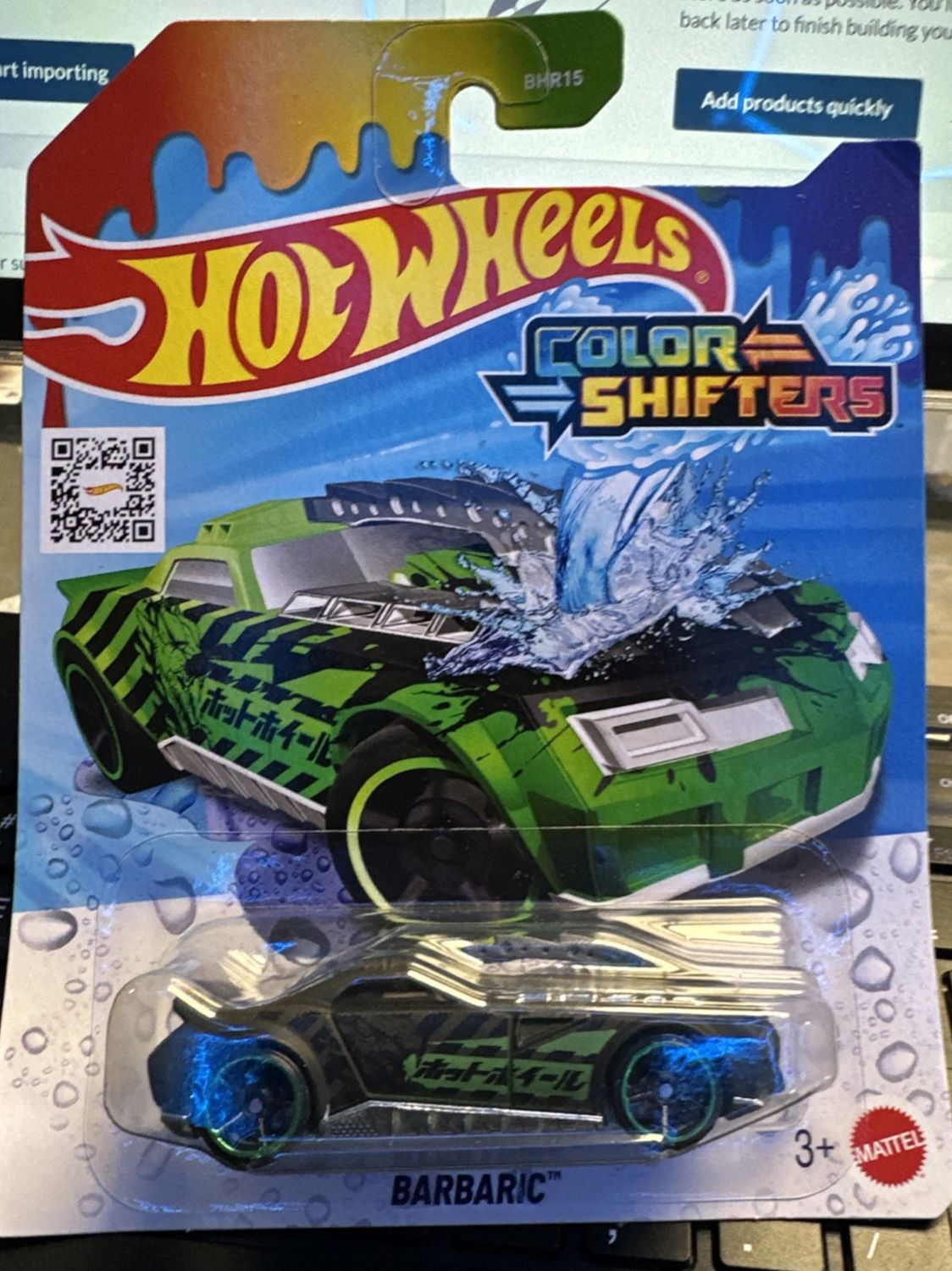 Hot Wheels 2025 Color Shifters Mix 3 Barbaric New!
