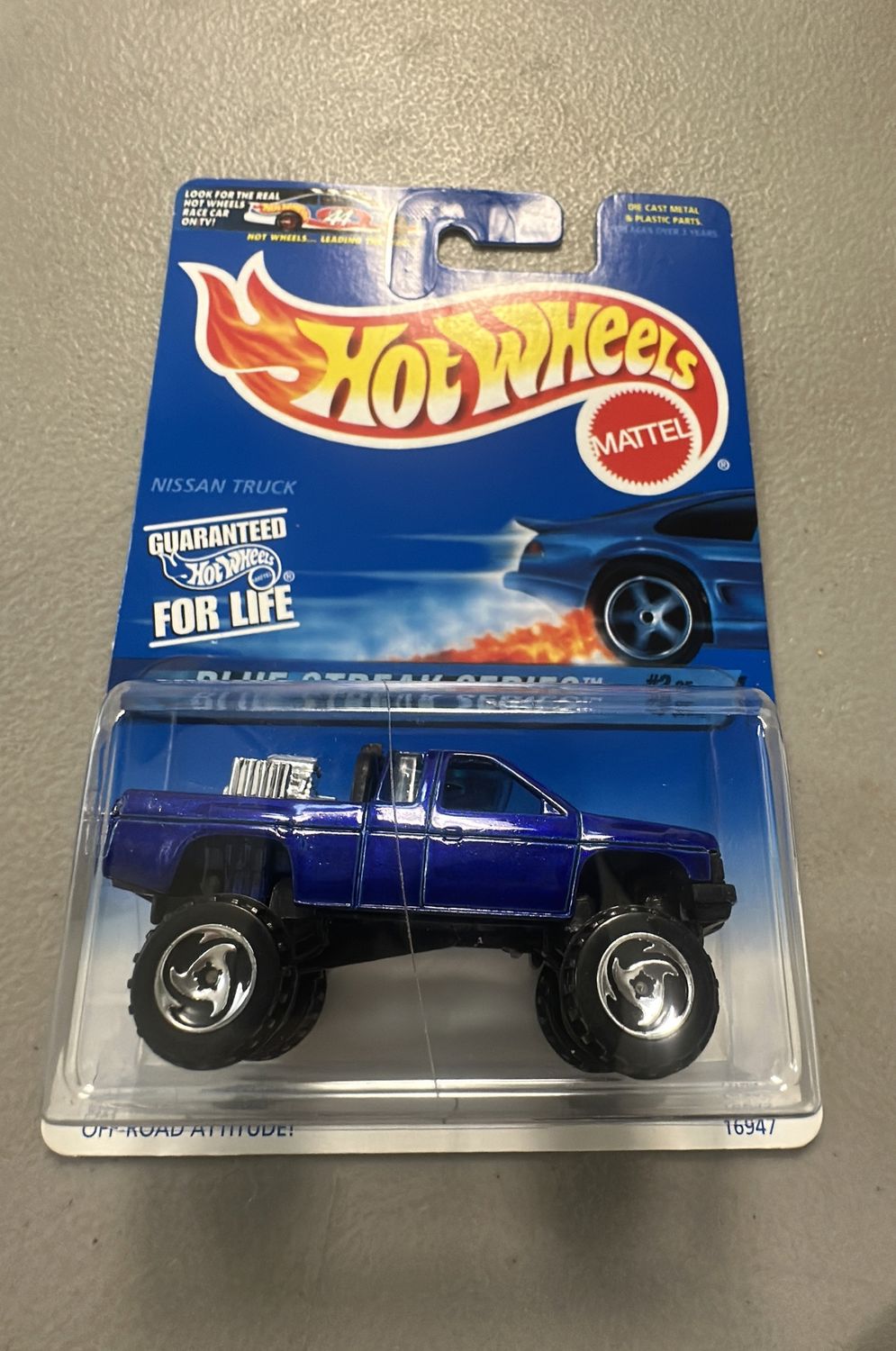 Hot Wheels Nissan Truck Dark Blue