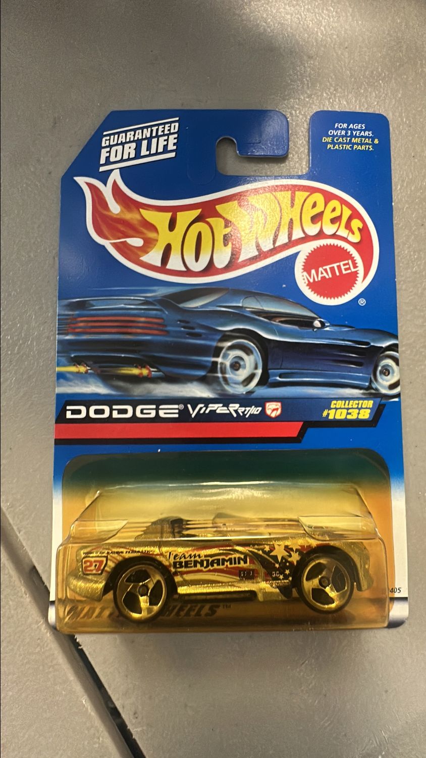 Hot Wheels Dodge Viper RT/ 10 Team ben