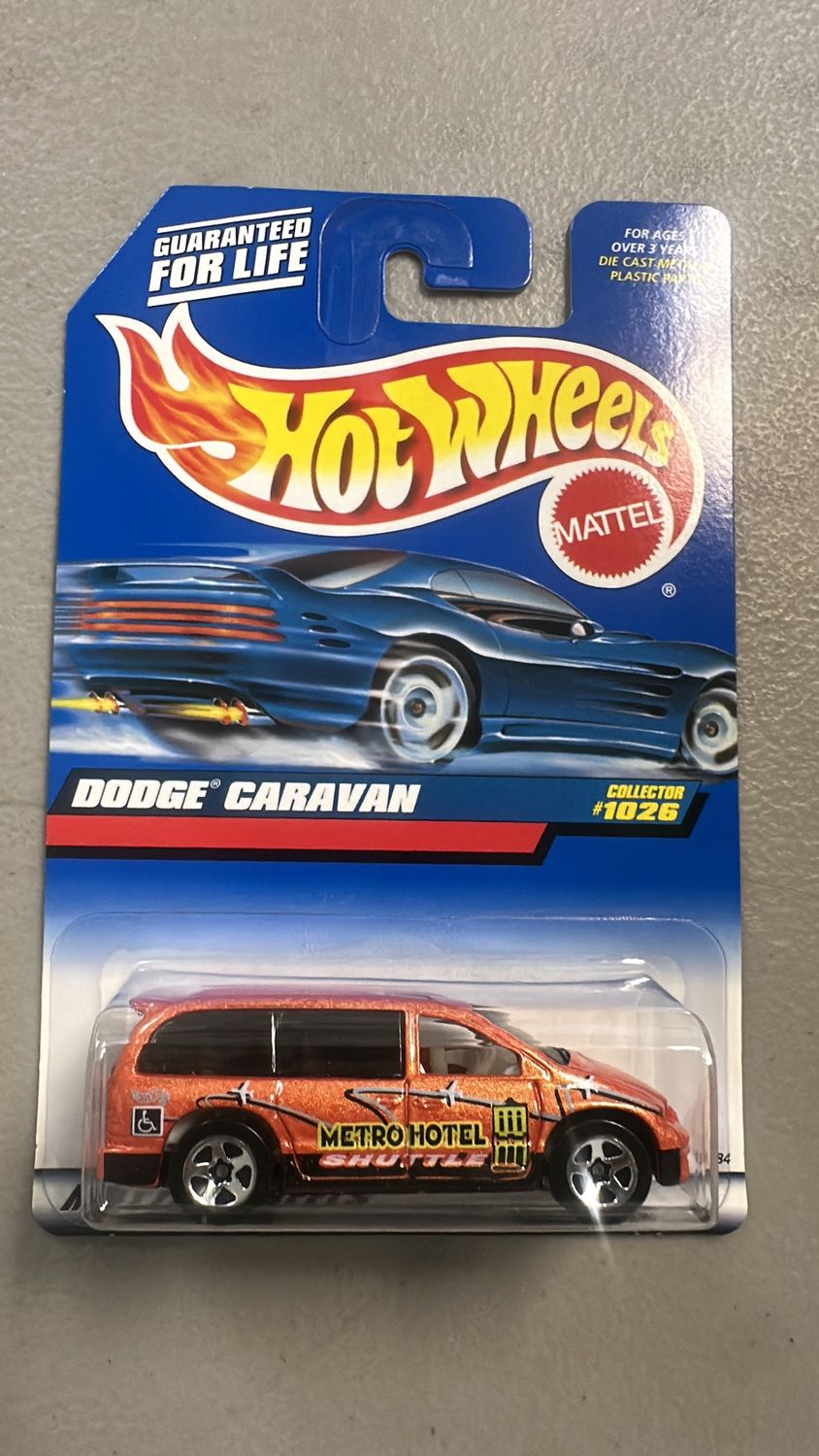 Hot Wheels Dodge Caravan Hotel