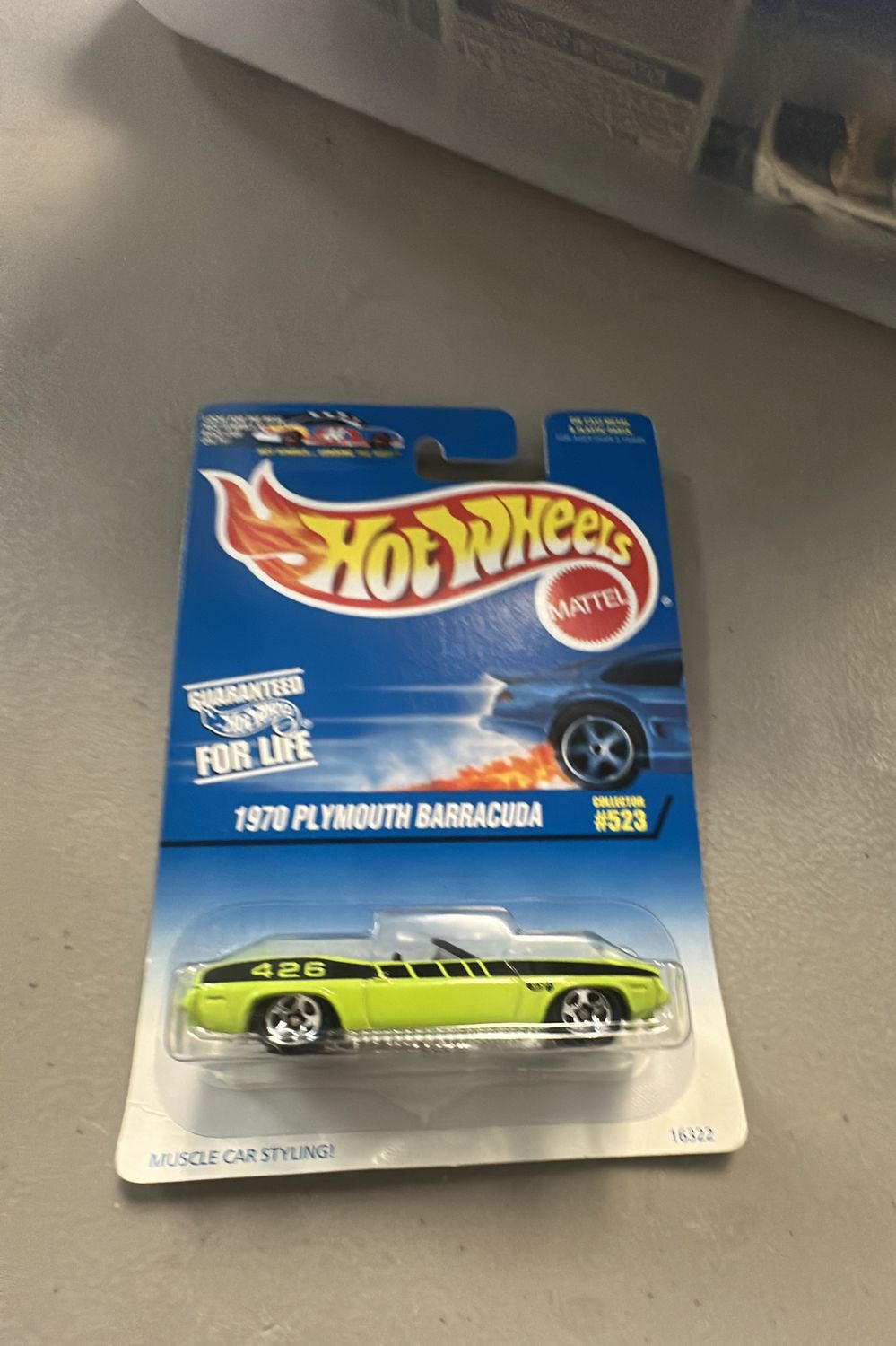 Hot wheels 1970 Plymouth Barracuda #523