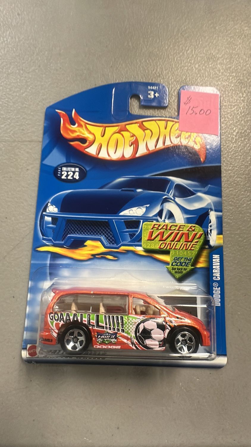Hot Wheels Dodge Caravan Soccer