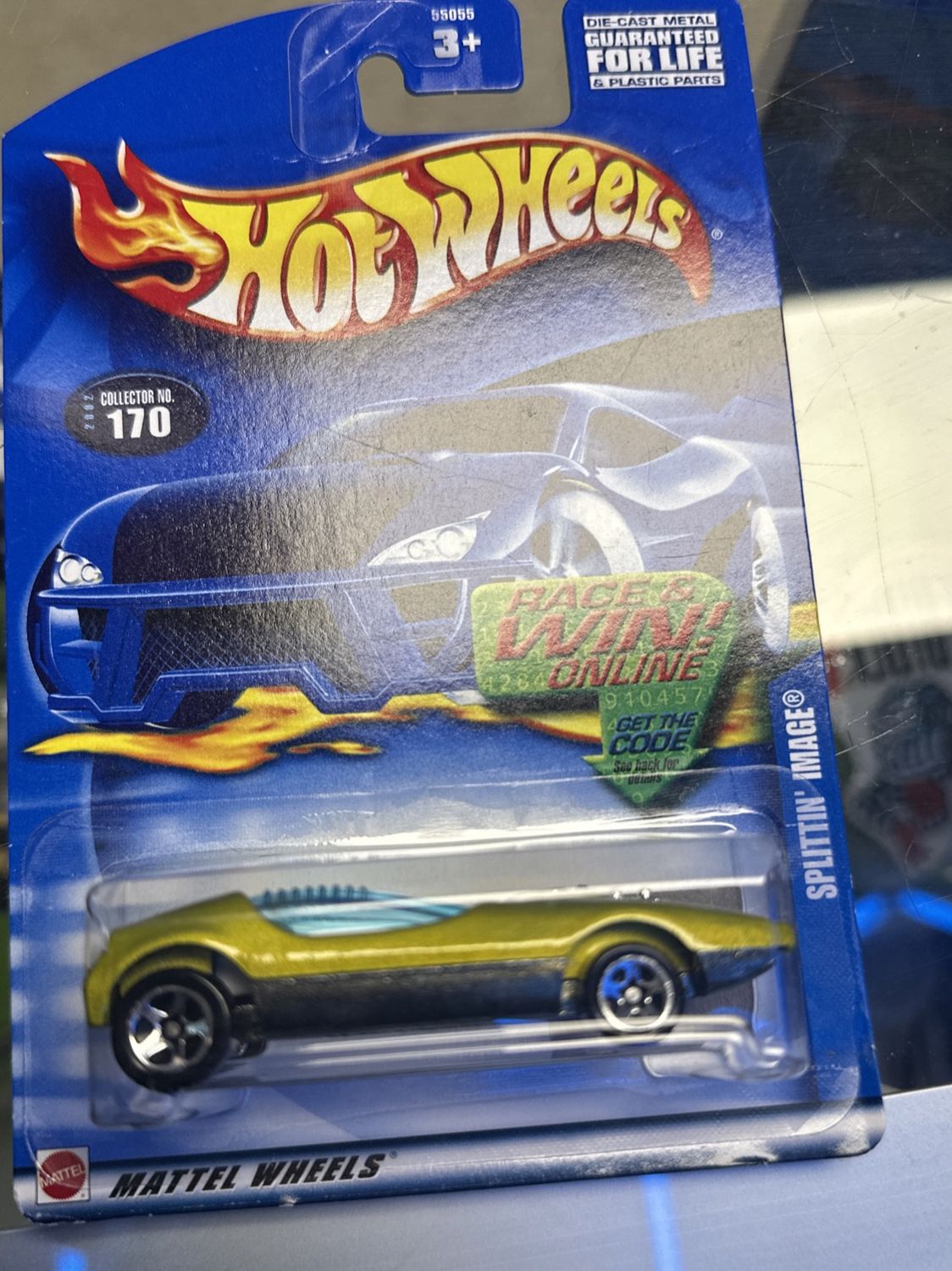 Hot Wheels Vintage 2002 Mainline Series Splittin Image 170/240 Kmart Mattel