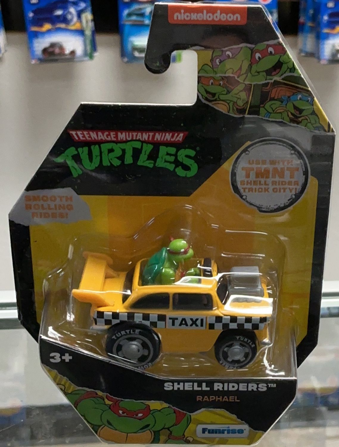 Nickelodeon Teenage Mutant Ninja Turtles RAPHAEL Shell Riders Diecast TMNT Taxi
