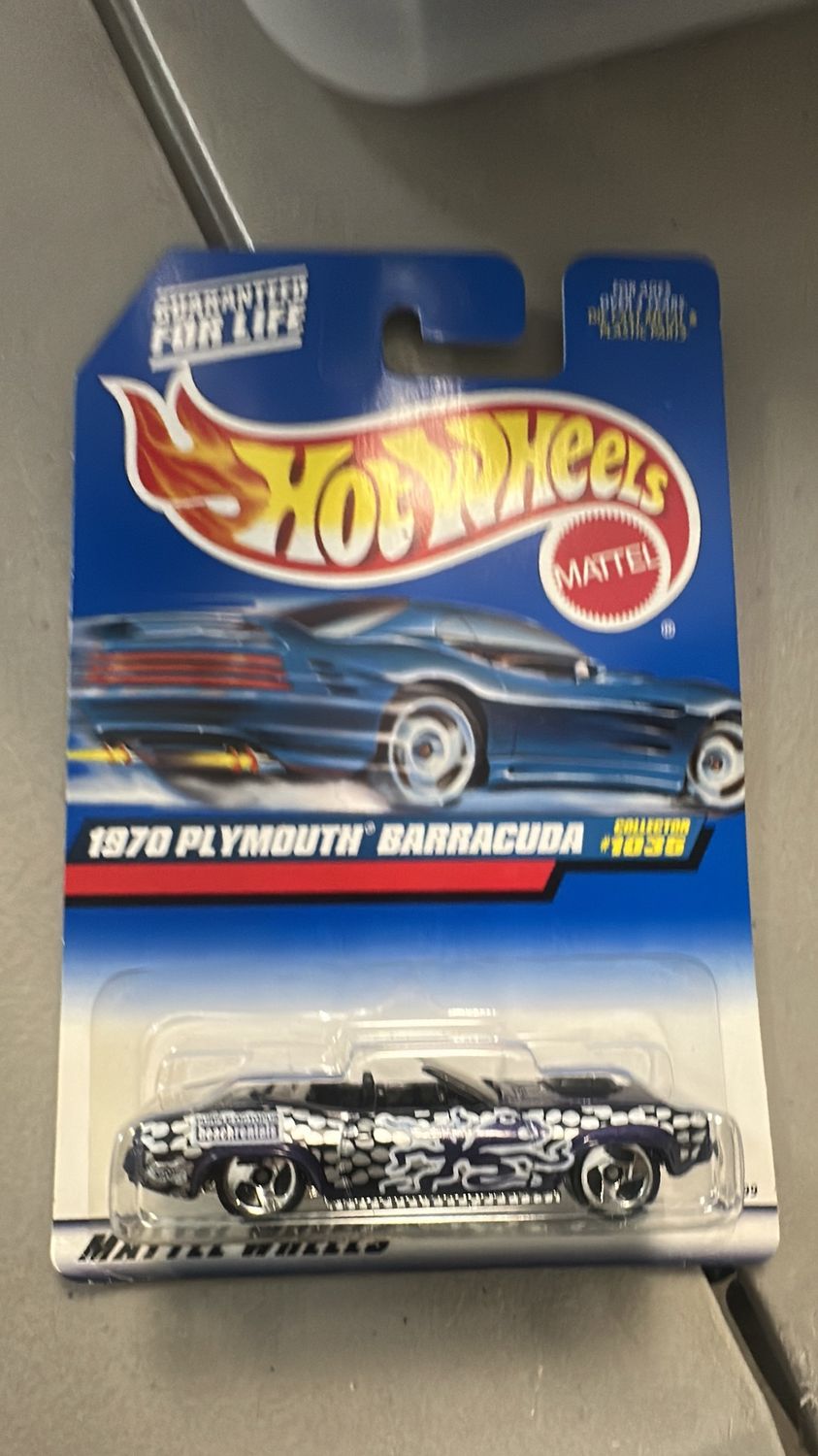 Hot wheels 1970 plymouth barracuda P