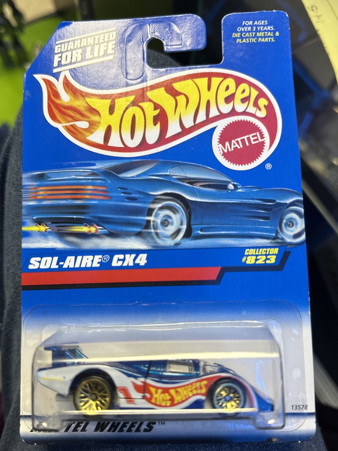 Hot Wheels Sol-Aire CX4 Collector No. 823