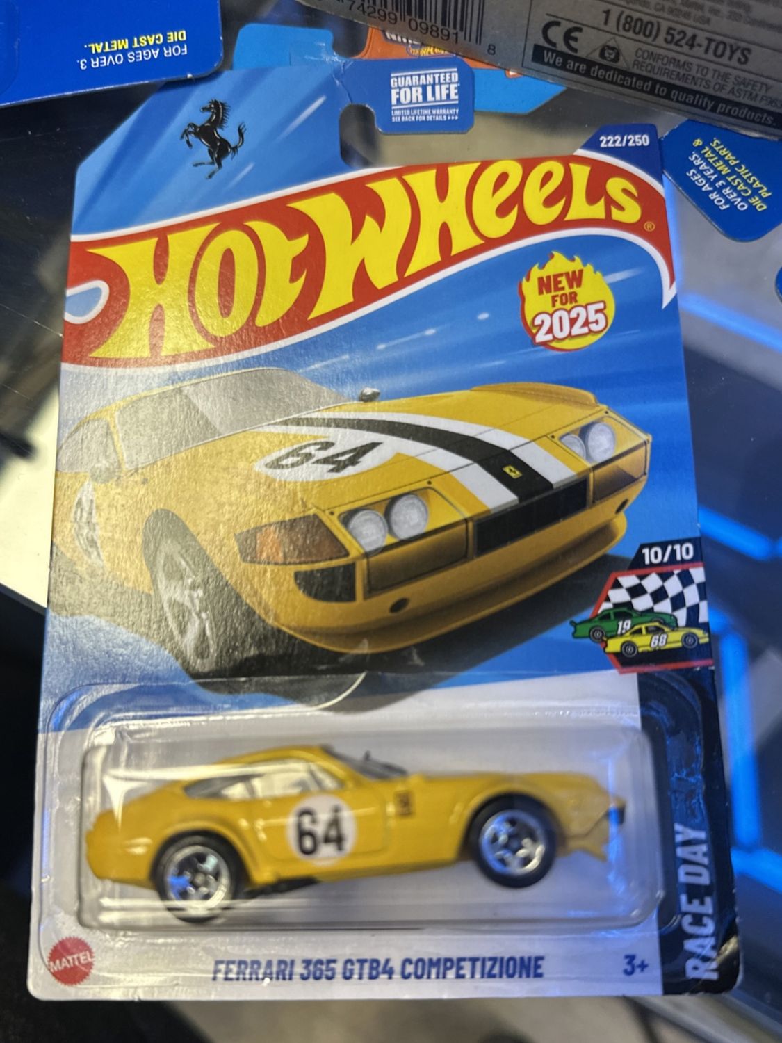 Hot Wheels (Race Day)  2025 -      "Ferrari 365 GTB4 Competizione"