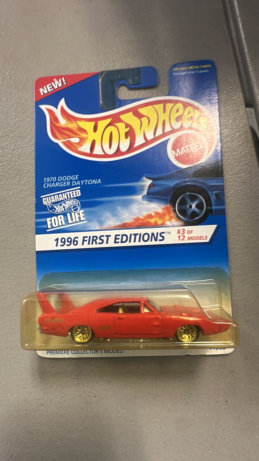 Hot Wheels First Editions 1970 Dodge Charger daytona
