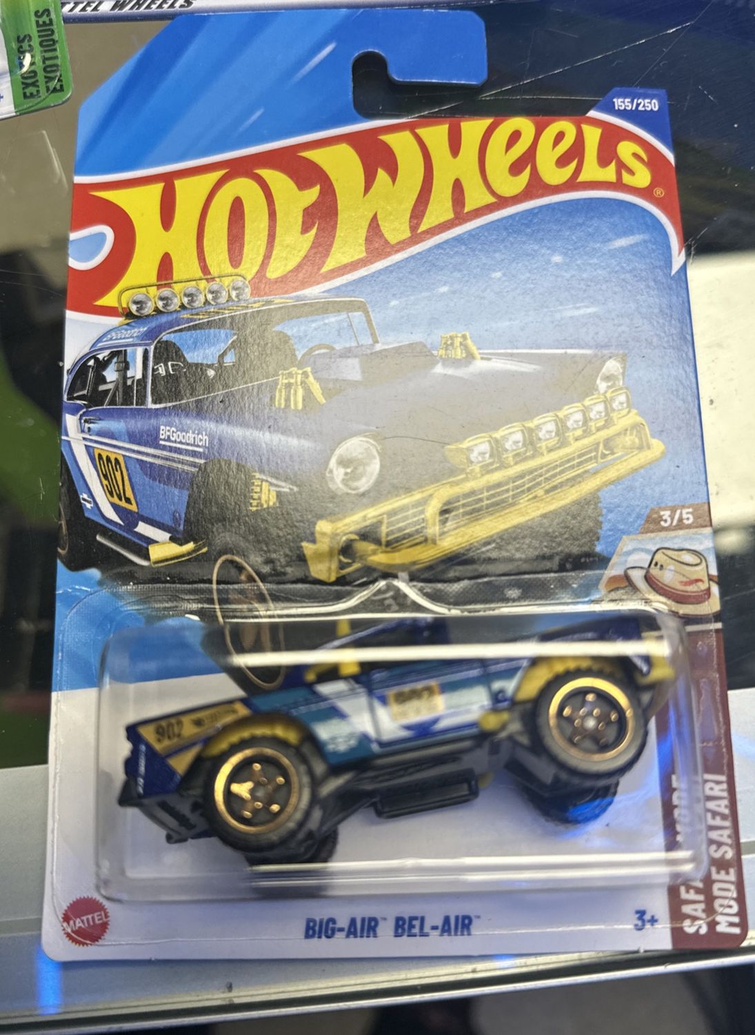 Hot Wheels Safari Mode Big-Air Bel-Air Blue