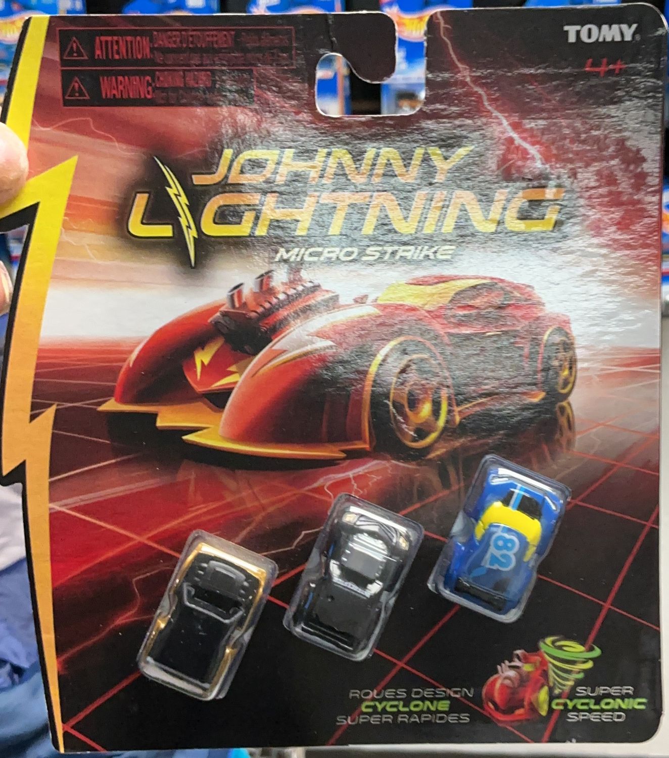 Johnny Lightning - Micro Strike - 3 Pack - Mini Diecast Cars - TOMY - #2 - NEW