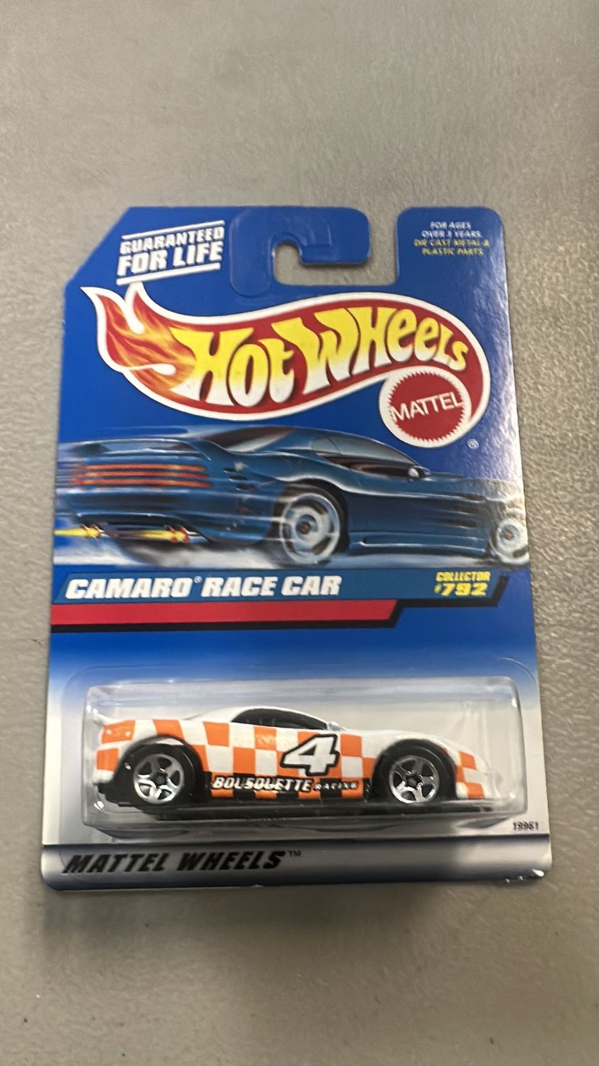 Hot Wheels Camaro Race Car #792