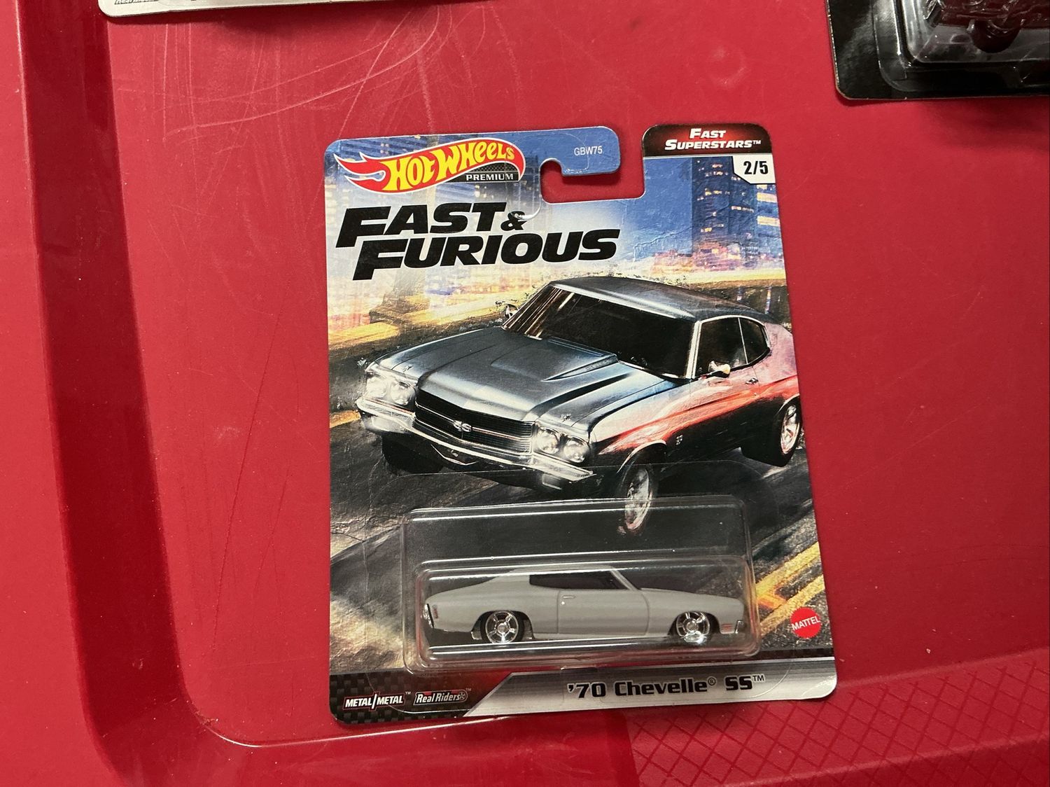 Hot Wheels Premium - '70 Chevelle SS (Flat Grey)