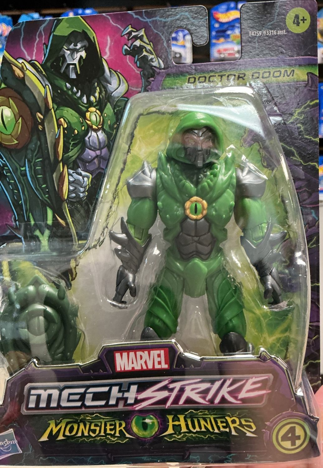 Marvel - Dr. DOOM- Mech Strike Monster Hunter - 2022 - Hasbro - NIB