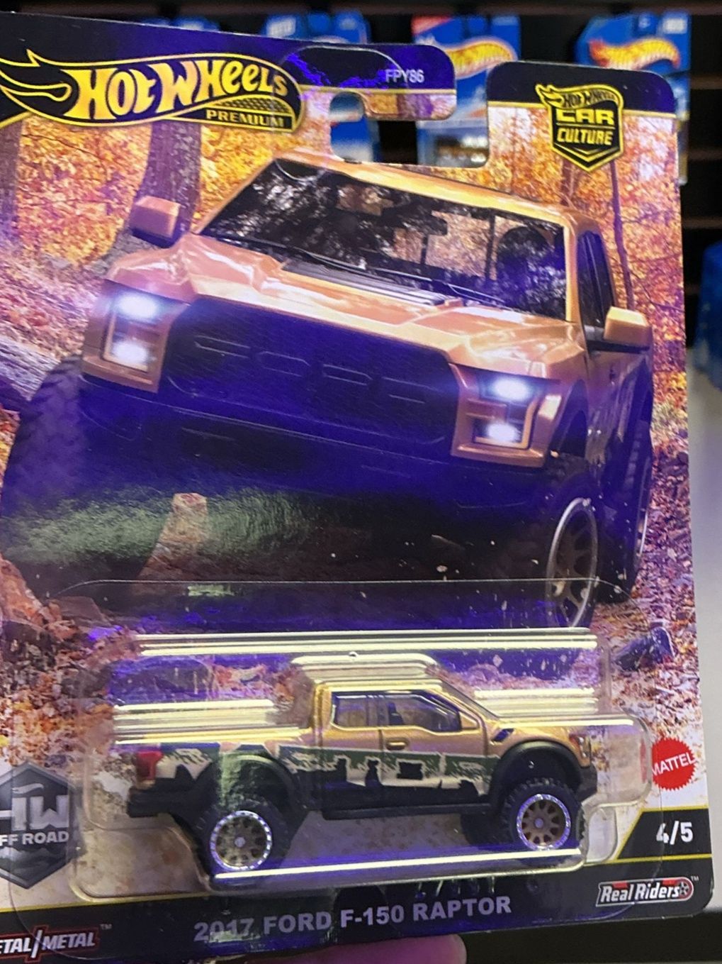 2025 Hot Wheels Car Culture 2017 Ford F-150 Raptor RR