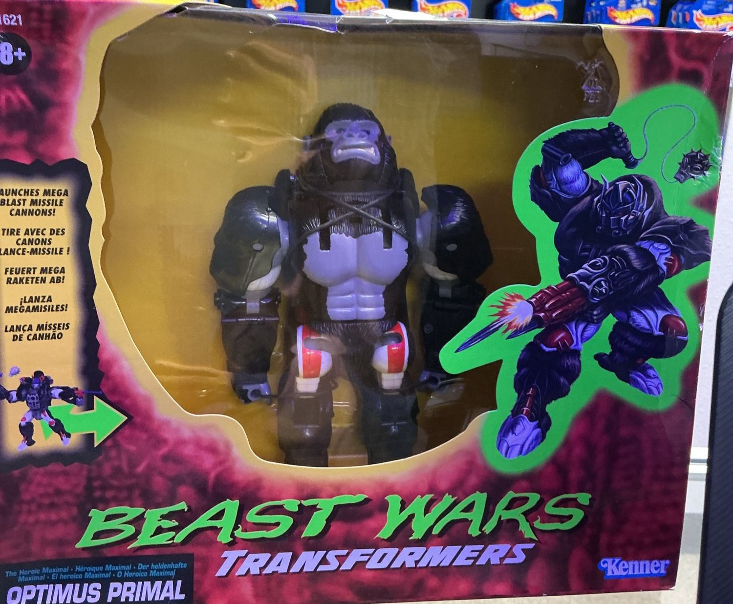 Habsro Transformers Vintage Beast Wars Optimus Primal 8.5" Action Figure