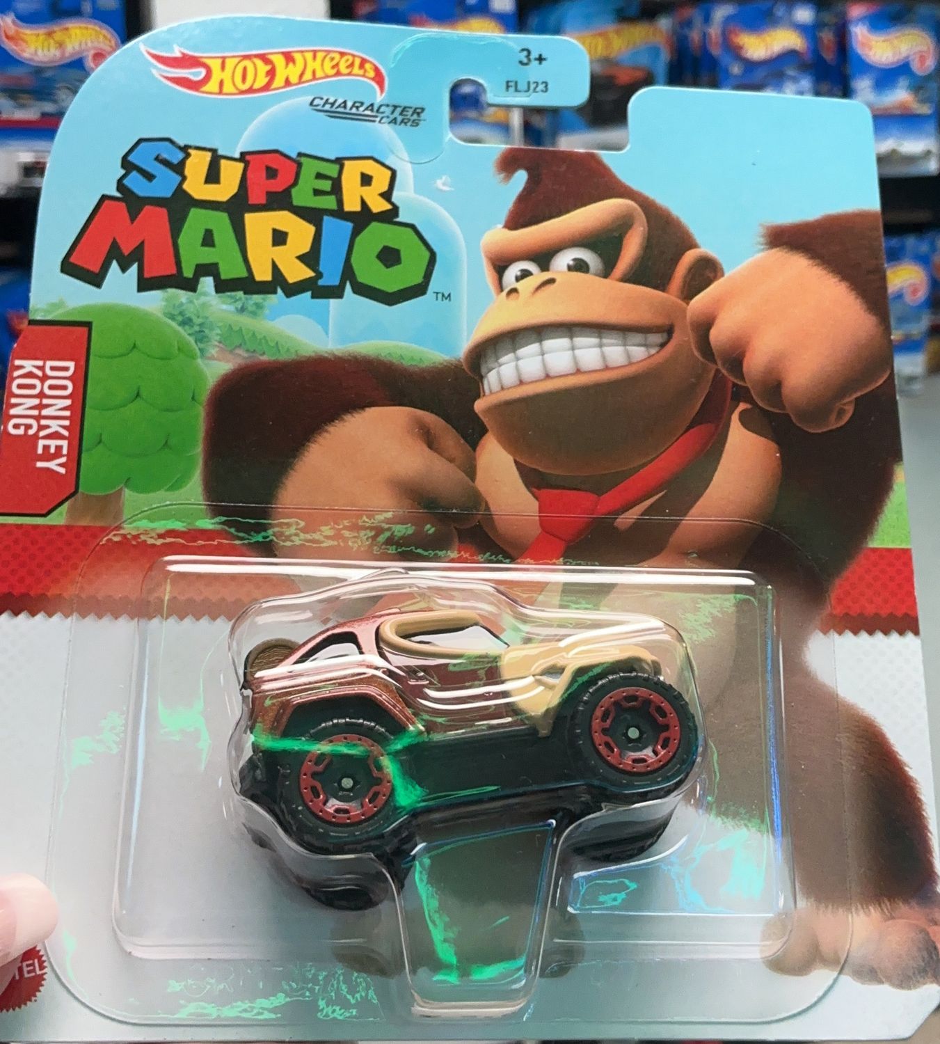 Hot Wheels Super Mario: DONKEY KONG Character Car (2021, Mattel) FLJ16-4810 NEW 